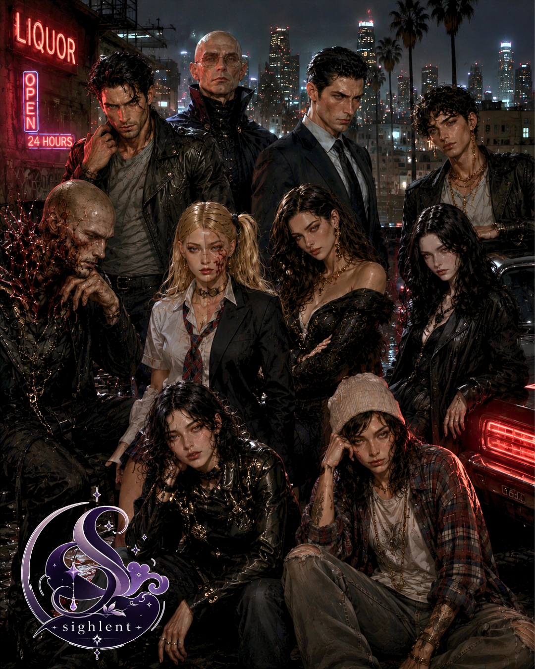 Vampire the Masquerade v5 LA By Night RPG - cover art